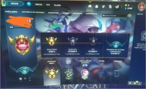 Conta League of Legends Gold 2 113 skins