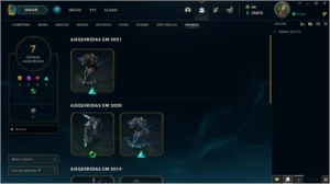Conta Platina IV | Kayle Juíza | Muito espólio - League of Legends LOL