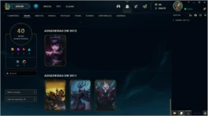 Conta Platina IV | Kayle Juíza | Muito espólio - League of Legends LOL