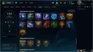 Conta Platina IV | Kayle Juíza | Muito espólio - League of Legends LOL