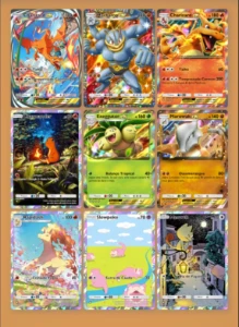 Pokemon TCG pocket - Charizard ex imersivo e machamp ex