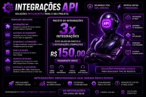 Integrações API | Gateways, PIX, Webhooks e Sistemas - Serviços Digitais