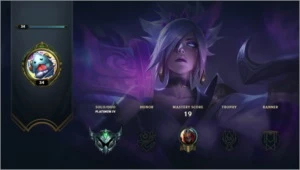 CONTA PLATINA PROMOÇÃO - League of Legends LOL