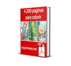 4.300 páginas para colorir - Outros