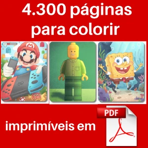 4.300 páginas para colorir - Outros