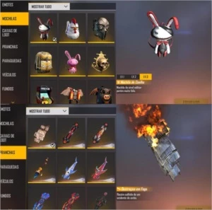 CONTA RARA COM TODOS OS PASSES, FULL GEMADA!! - Free Fire