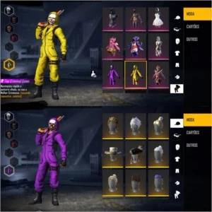 CONTA RARA COM TODOS OS PASSES, FULL GEMADA!! - Free Fire