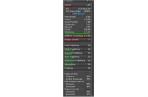 ED lvl 100 ml 64 belobra - Tibia