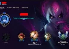 Conta no lol Diamante 4, 148 skins, Todos champs - League of Legends