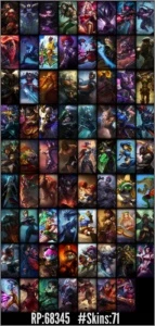 Conta League of Legends Gold 3 Skins RARISSIMAS LOL