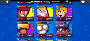 Brawl Stars 28k com vários personagens full