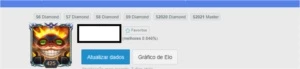 Conta LOL ultima season mestre / skin rammus rei - League of Legends
