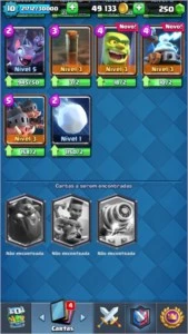 Conta lvl 10 - 3955 Troféus - Faltam apenas 3 lendárias. - Clash Royale