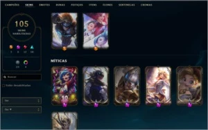 Conta de LOL + Valorant (Riot Games) - League of Legends