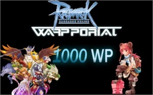 Warp Points 1000 GIFT CARD IRO RAGNAROK - Ragnarok Online