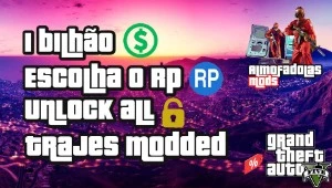 (promo)GTAV ONLINE 1 BILHÃO PARA PC + NV + BRINDES + UNLOCK