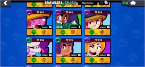 Conta SEMIFULL Brawl Stars 39 Brawlers(+Clube top 5 BR)