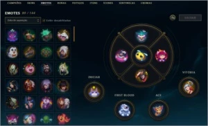 Conta lol TODOS compeões, lvl. 227, 116 skins habilitadas - League of Legends