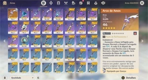 AR25 - Ganyu + Arco de Amos + 30 tiros!!!!! - Genshin Impact