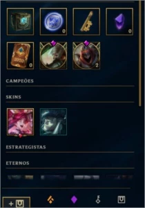 Conta de lol no platina - League of Legends