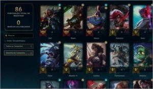 Conta de lol no platina - League of Legends