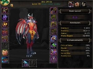 Evoker ilvl 416 - 2400io, Aotc, KSM - Blizzard