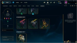 CONTA LOL PLATINA 4/108 CHAMPS/ 97 SKINS/ SKINS NA DESCRIÇÃO - League of Legends