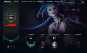 Conta lol plat 1 - League of Legends