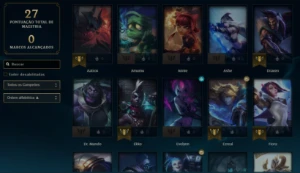 Conta lol plat 1 - League of Legends