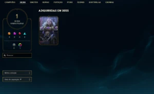 Conta lol plat 1 - League of Legends