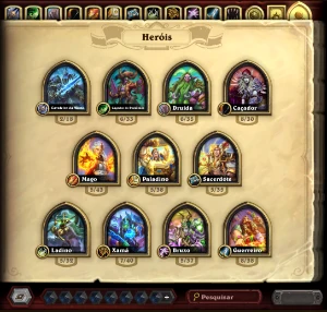 Conta HEARTHSTONE +418 lendárias (todas as cartas padrão) - Blizzard