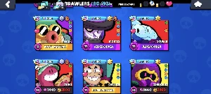 Conta com 60k+ - Brawl Stars