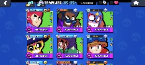 Conta com 60k+ - Brawl Stars