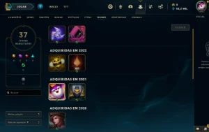 Conta De Lol Ferro 4 - 0% Winrate - Sem Email Confirmado - League of Legends