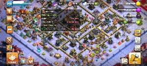 Clash of clans, Conta Full CV17, Varias Skins