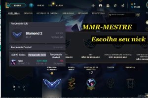 Conta d2 MMR BOOSTADO ganhando 25 PDL / perdendo 7 - League of Legends LOL