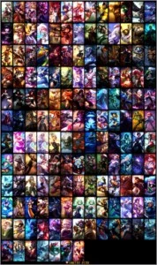Conta League of Legends 150skin MMR Diamante 2 LOL