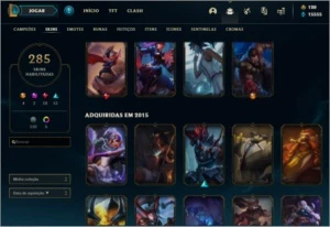 conta tunada de lol - League of Legends