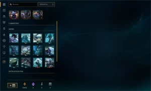 Conta LV 289 / 142 champs, 166 skins(17 lend, 3 ult, 1 mit) - League of Legends LOL