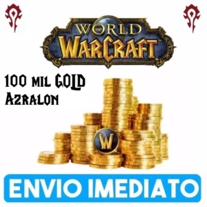 100.000 Ouro Gold - Azralon - Blizzard