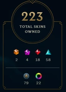 CONTA LOL - PLATINA 2(SOLO) OURO 2(FLEX) NEO PAX SIVIR - League of Legends