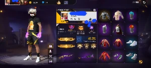 Conta de ff gemada rara - Free Fire