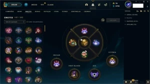Conta - Diamante 3 - 716 Skins - League of Legends LOL