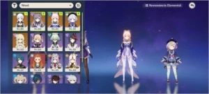 Ayaka + Kokomi + Keqing + Qiqi e Arco de Amos - Genshin Impact