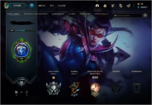 Conta de LeagueOfLegends Todos os Champs 92 Skins50kEssencia - League of Legends LOL