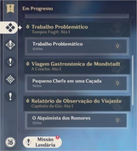 Vendo conta genshin ar35 com quatro 5* e uma arma 5* - Genshin Impact