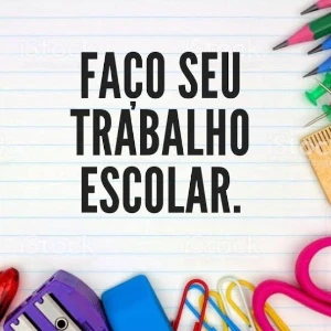 Criação de TRABALHO: resumo / slide / tarefa / Curso / - Outros