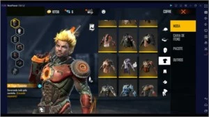 Conta no Free Fire MUITAS SKINS!!!!!