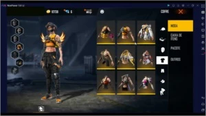 Conta no Free Fire MUITAS SKINS!!!!!
