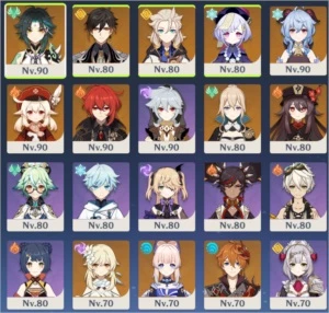AR56 - 13P 5* - ENDGAME - Genshin Impact